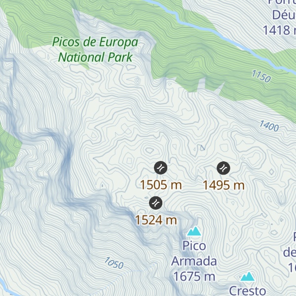 Map of Porru los Machanes