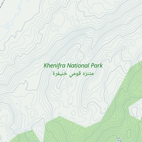 Map of Jbel Bouyizane
