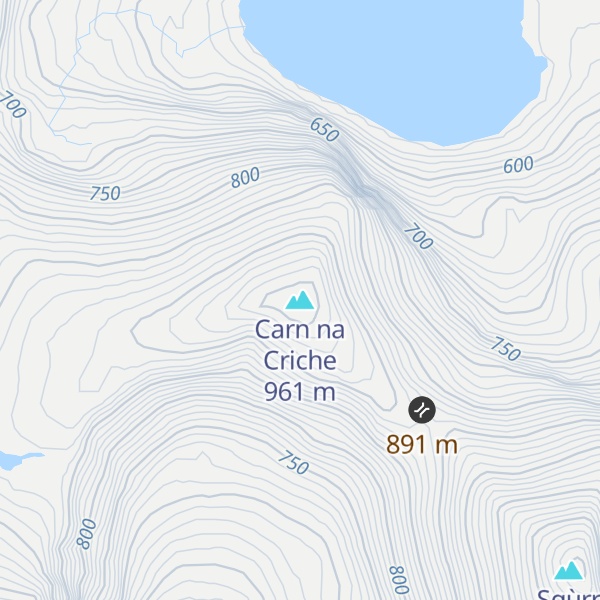 Map of Carn na Criche