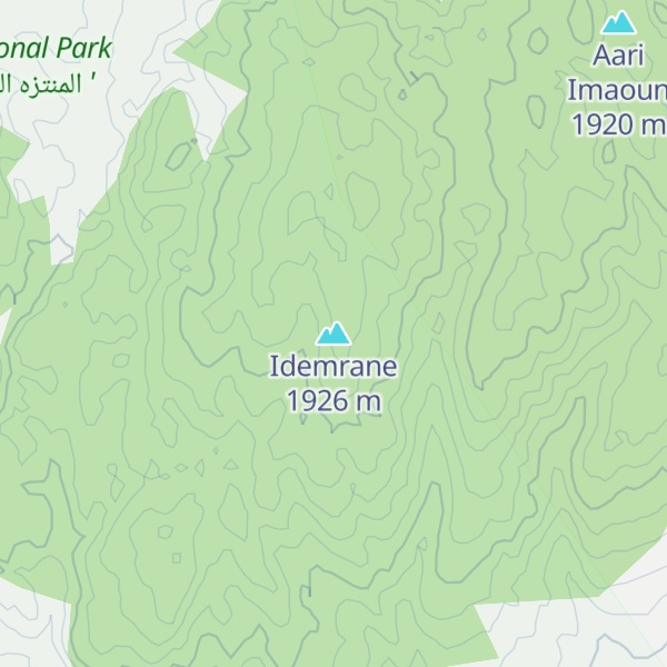 Map of Idemrane