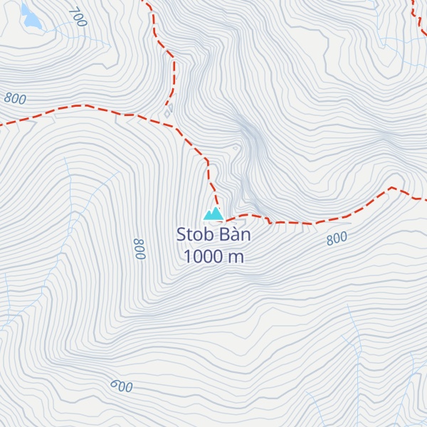 Map of Stob Bàn