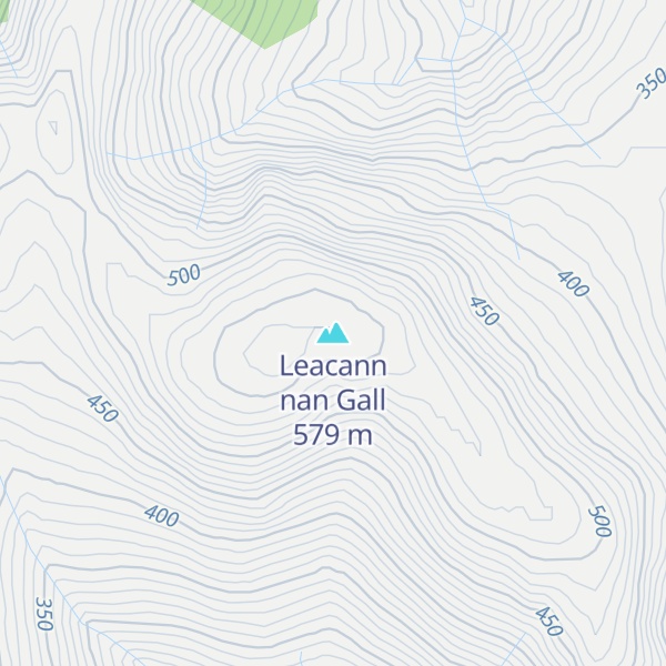 Map of Leacann nan Gall