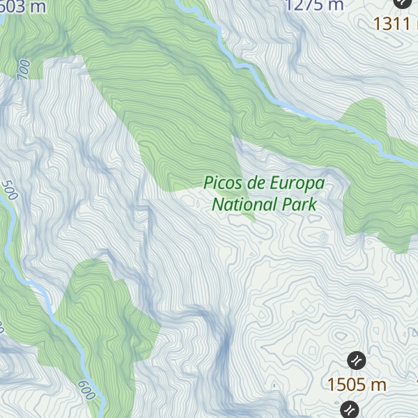 Map of Mesa del Naipe