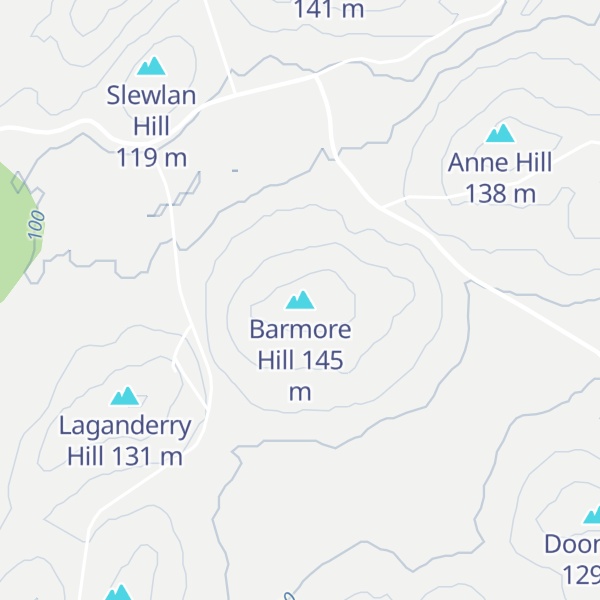 Map of Barmore Hill