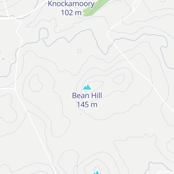 Map of Bean Hill