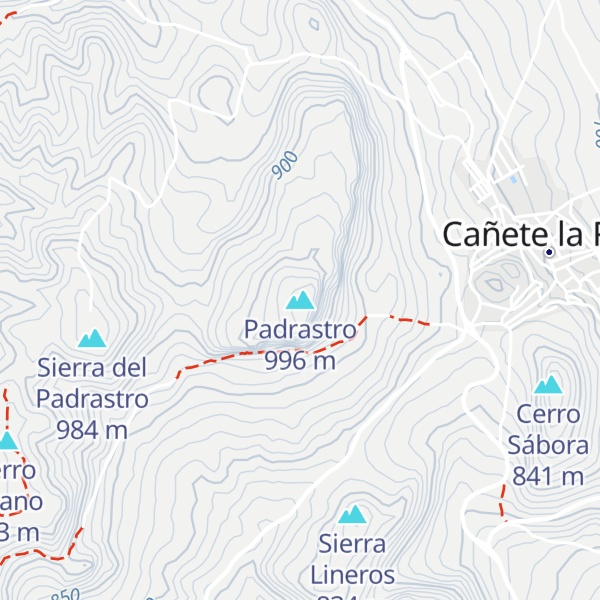 Map of Padrastro