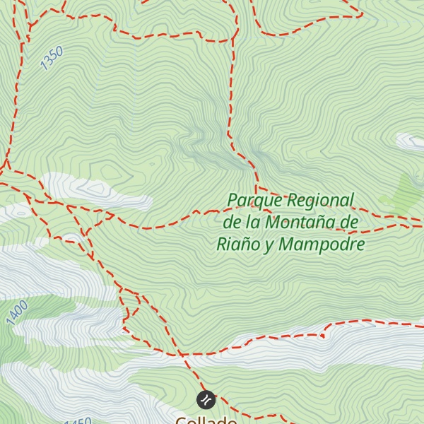 Map of Refugio del Berbegón