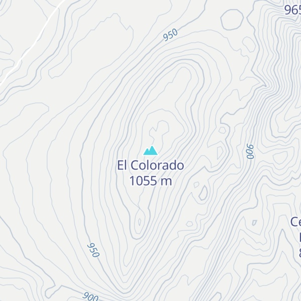 Map of El Colorado