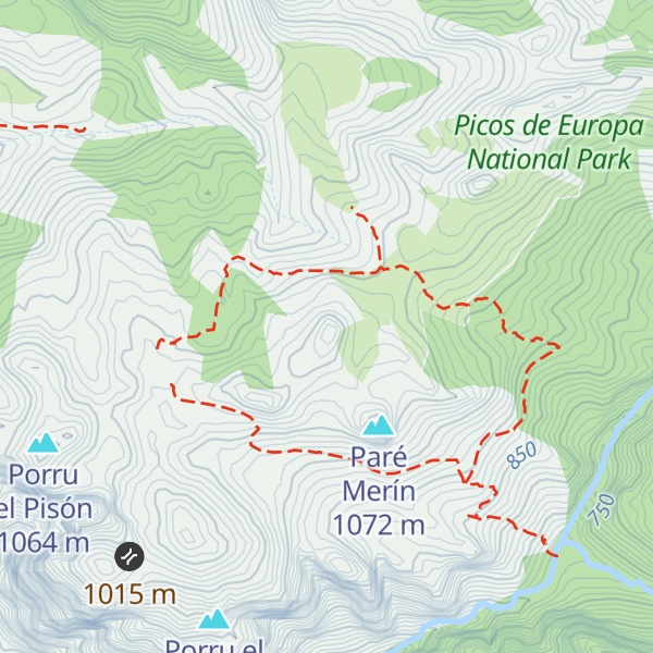 Map of Porru Caballero