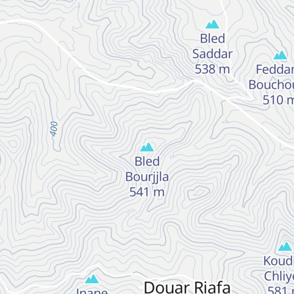 Map of Bled Bourjjla