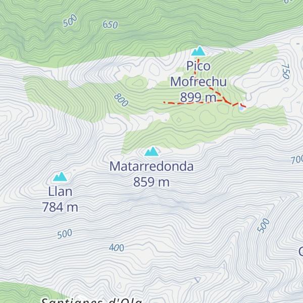 Map of Matarredonda