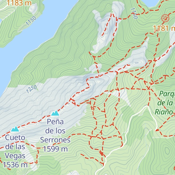 Map of Pico Gilbo