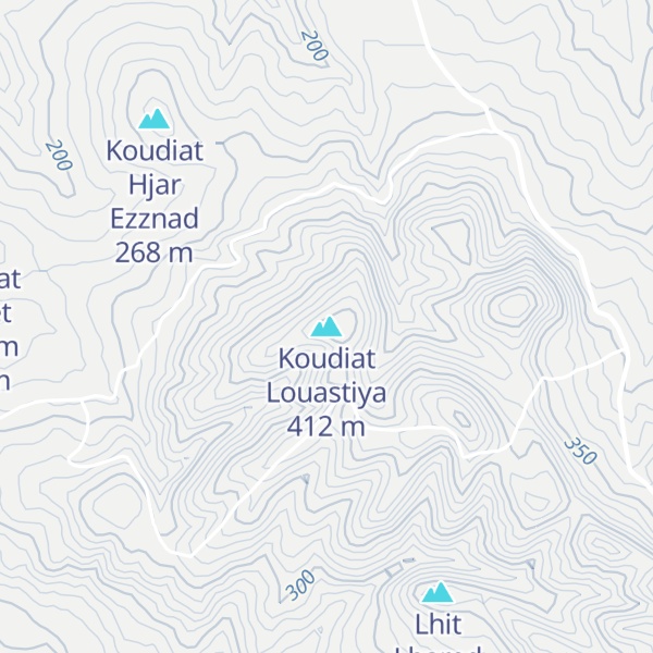 Map of Koudiat Louastiya