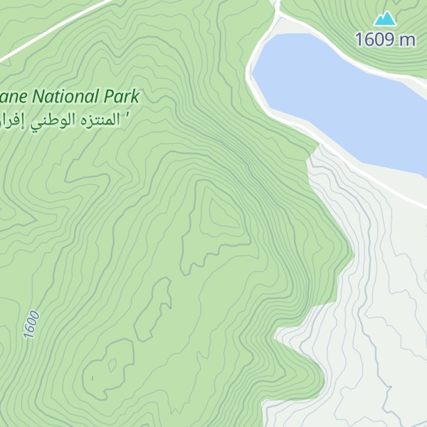 Map of Jbel Aaoua