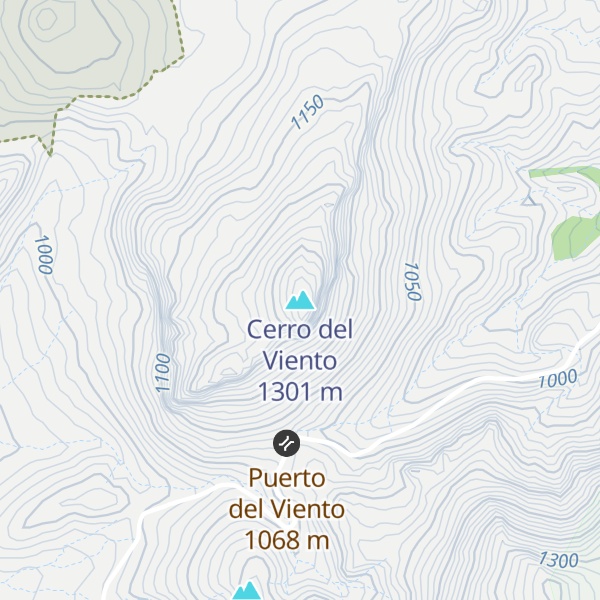 Map of Cerro del Viento