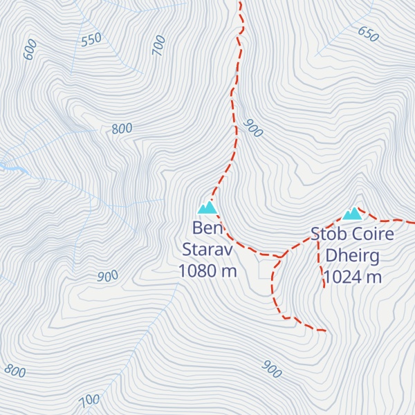 Map of Ben Starav