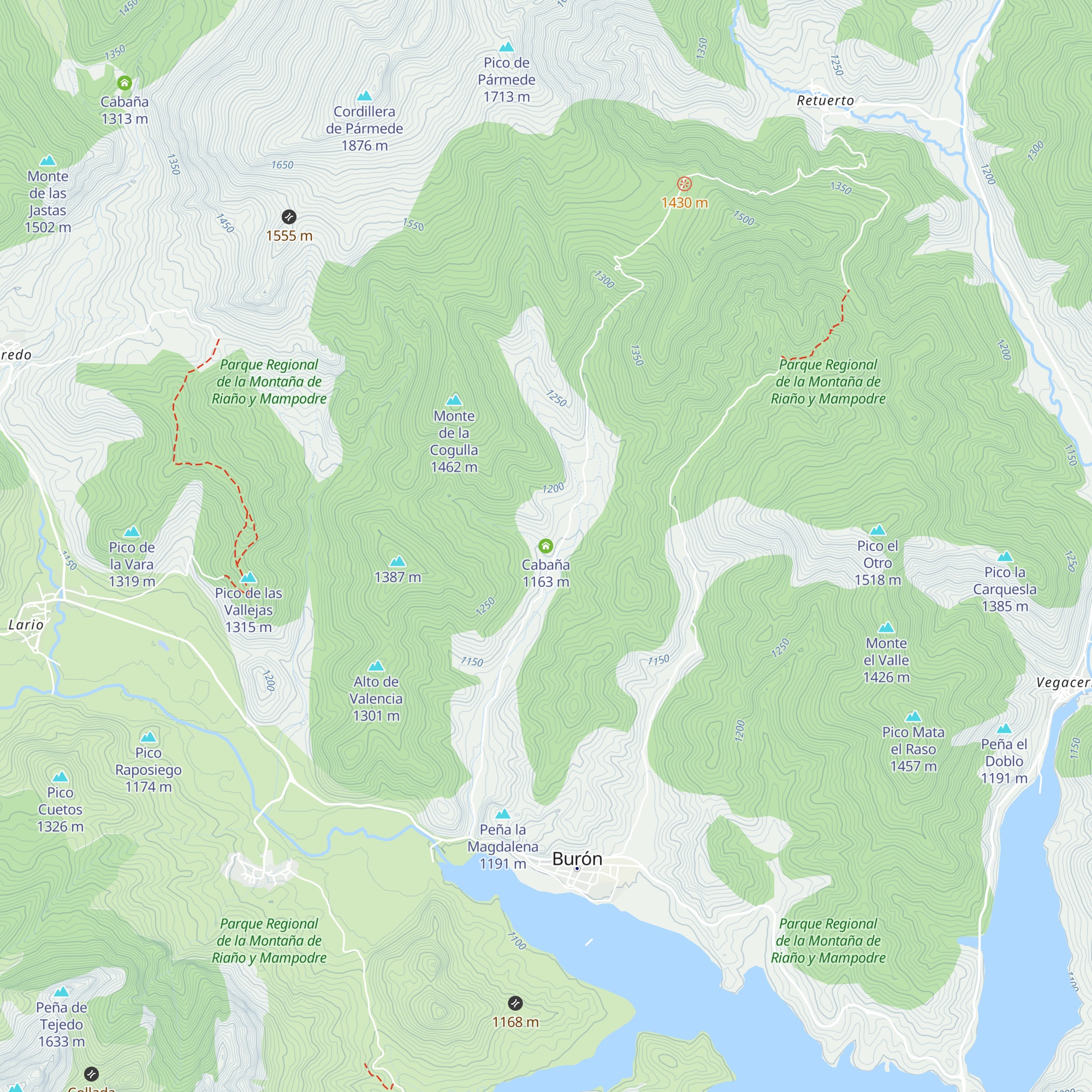 Cabaña map