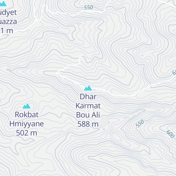 Map of Dhar Karmat Bou Ali