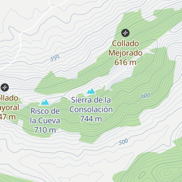 Map of Sierra de la Consolación