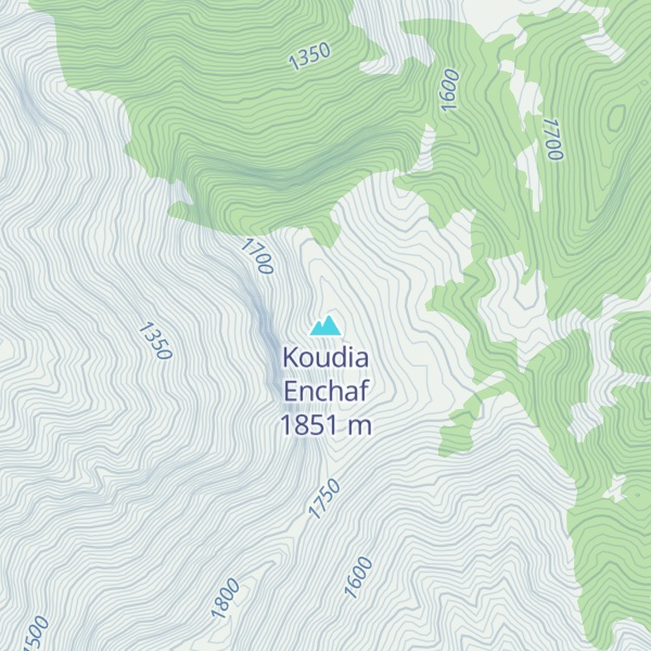 Map of Koudia Enchaf