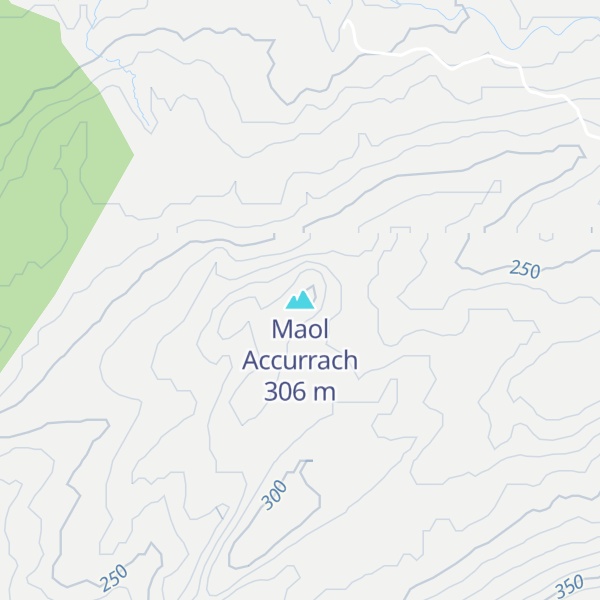 Map of Maol Accurrach