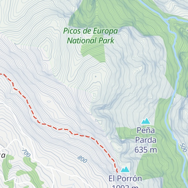Map of Los Redondos