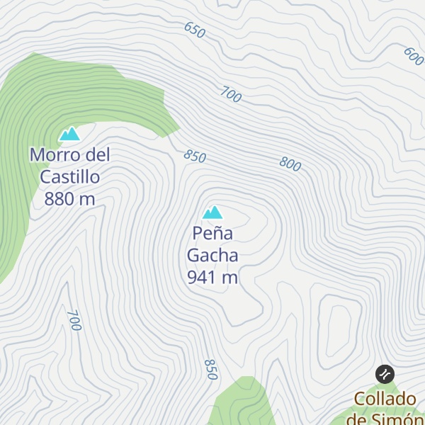 Map of Peña Gacha