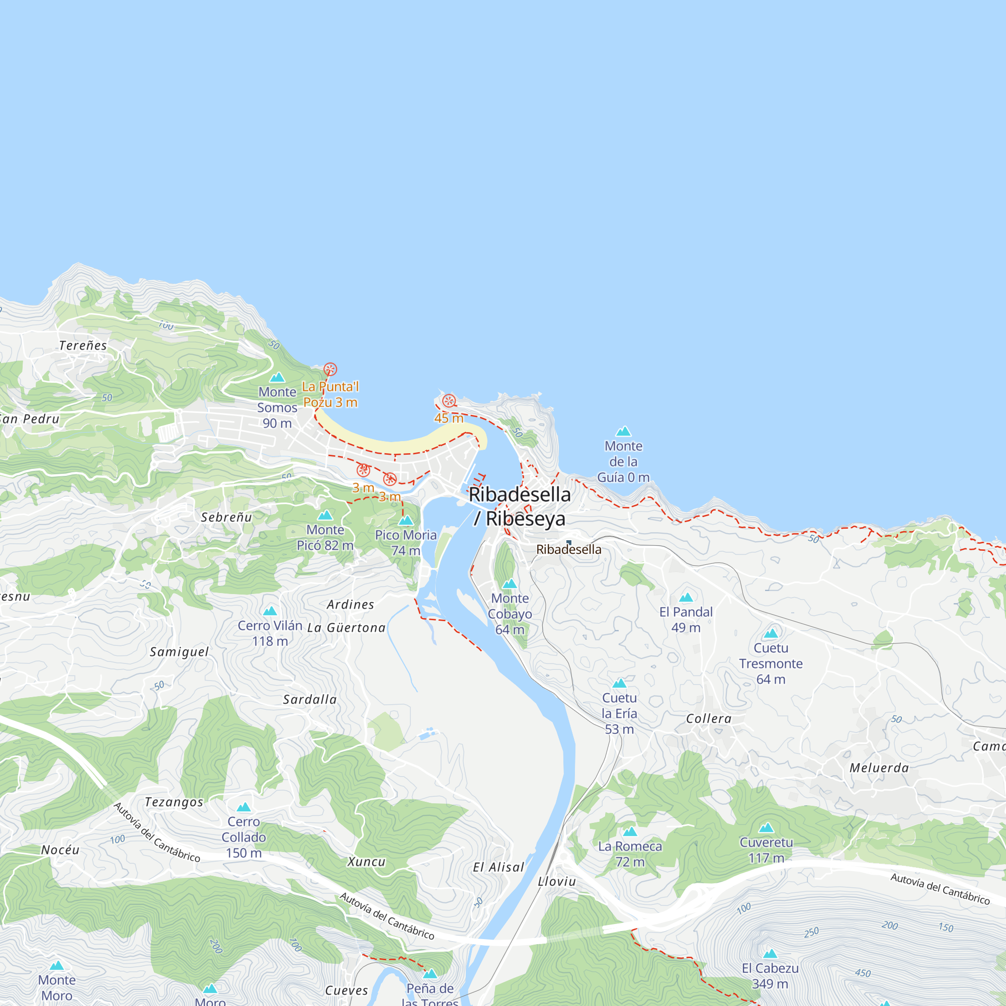 Oficina de Turismo map