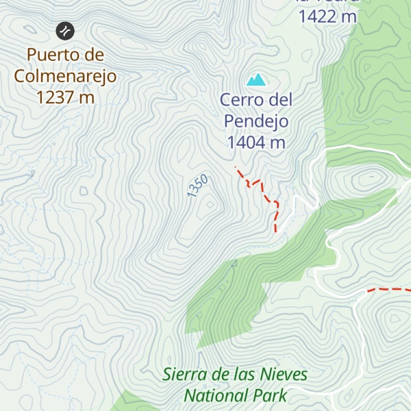 Map of Cerro de la Sardina