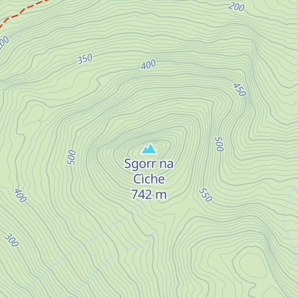 Map of Sgorr na Cìche
