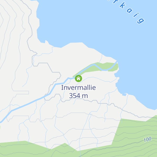 Map of Invermallie