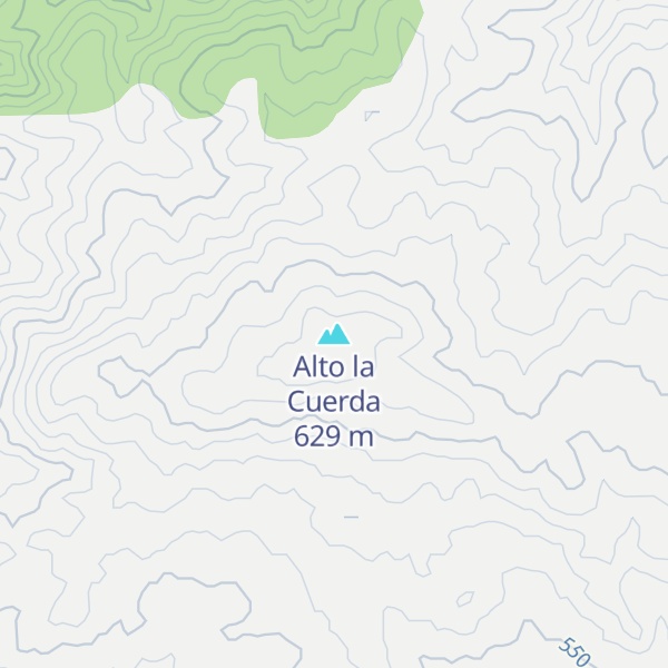 Map of Alto la Cuerda