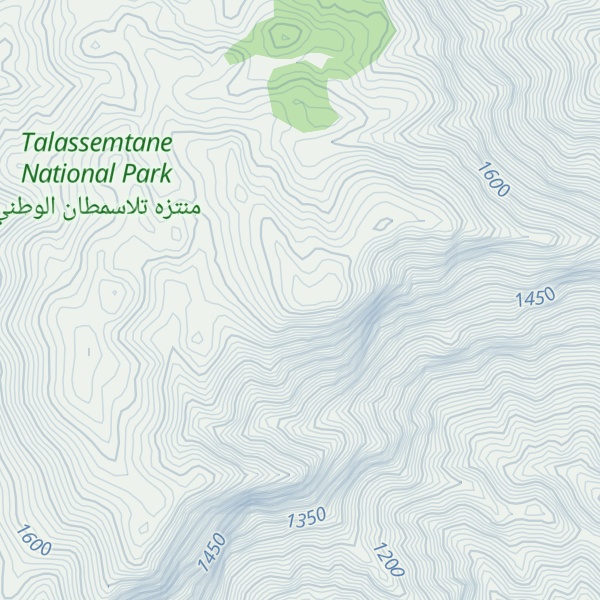 Map of Jebel Tasaot