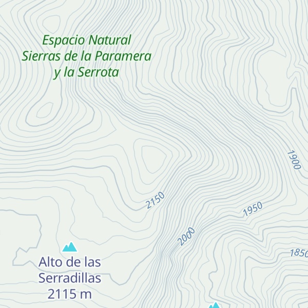 Map of Cerro del Santo