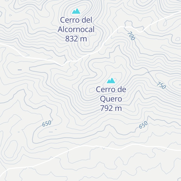 Map of Loma de Quero