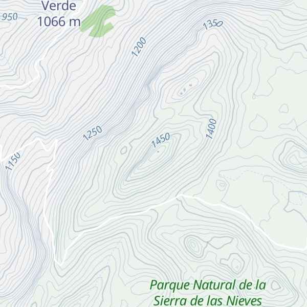 Map of Peineta de La Hidalga