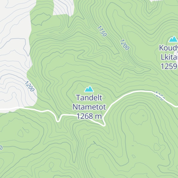 Map of Tandelt Ntametot