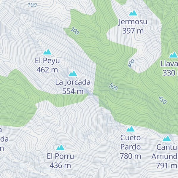 Map of La Colarao de Llirón