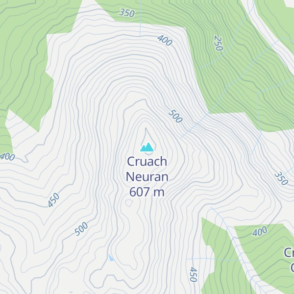 Map of Cruach Neuran