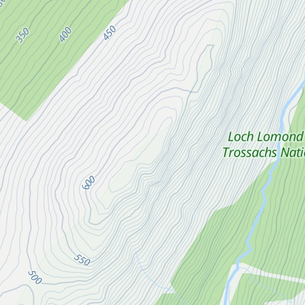 Map of Creag Tharsuinn