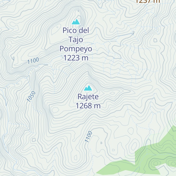 Map of Rajete