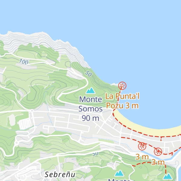 Map of Monte Somos