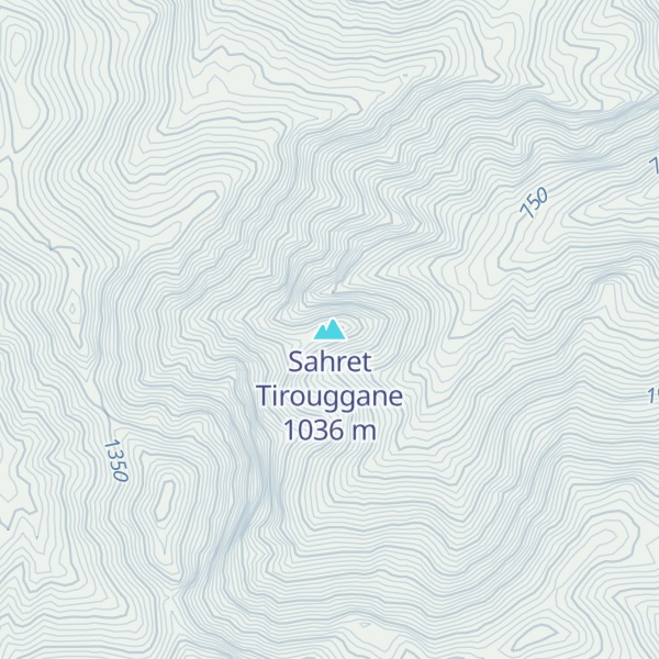 Map of Sahret Tirouggane