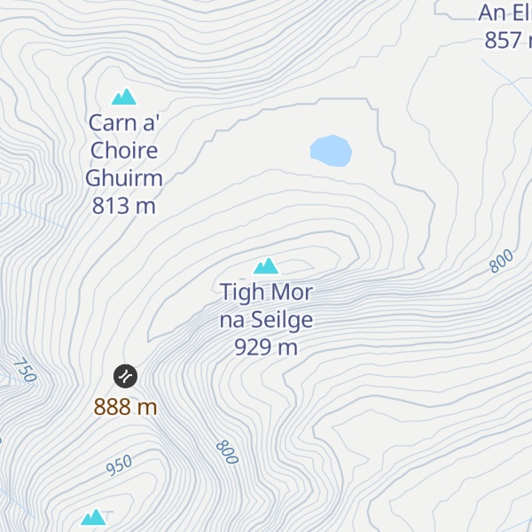 Map of Tigh Mor na Seilge