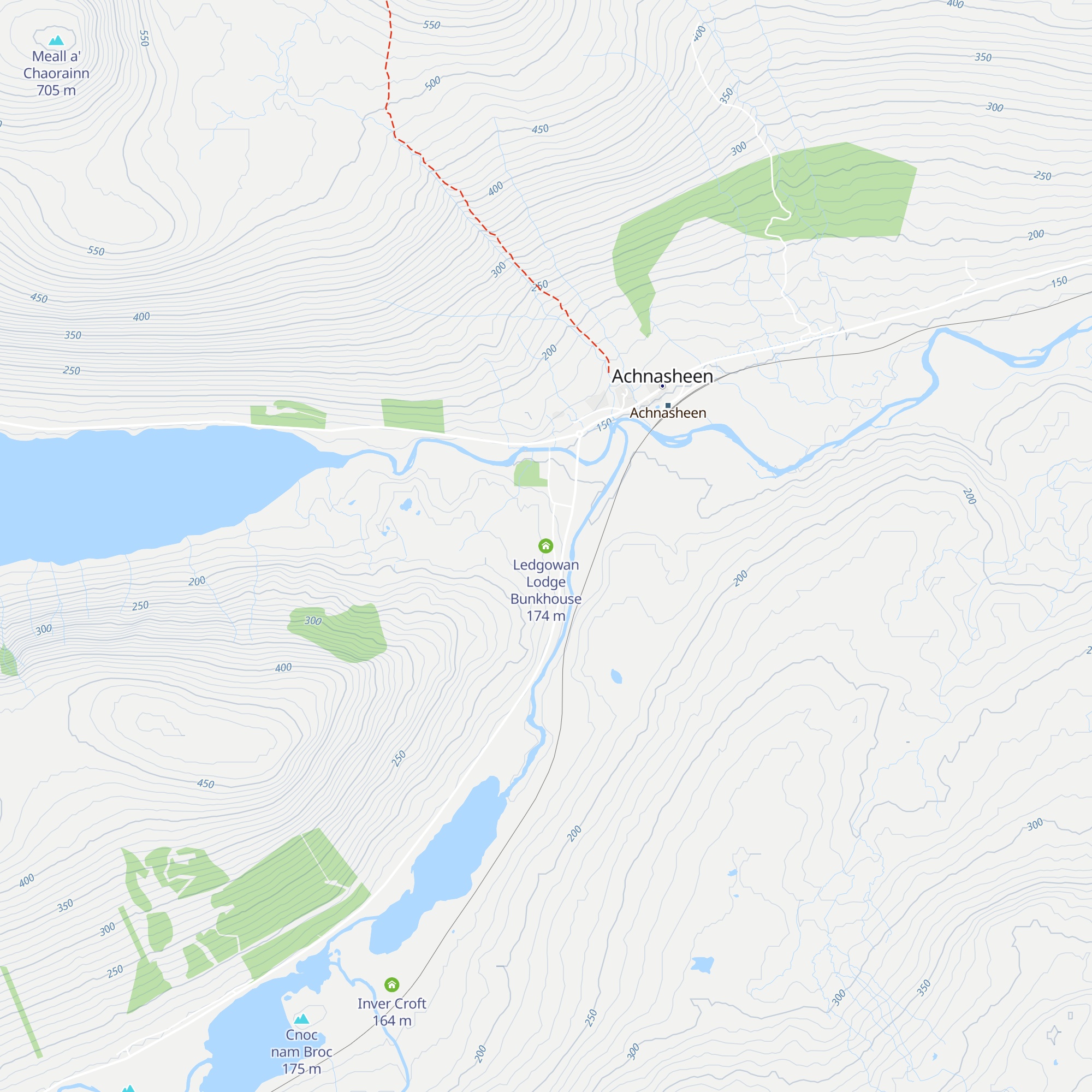 Ledgowan Lodge Bunkhouse map