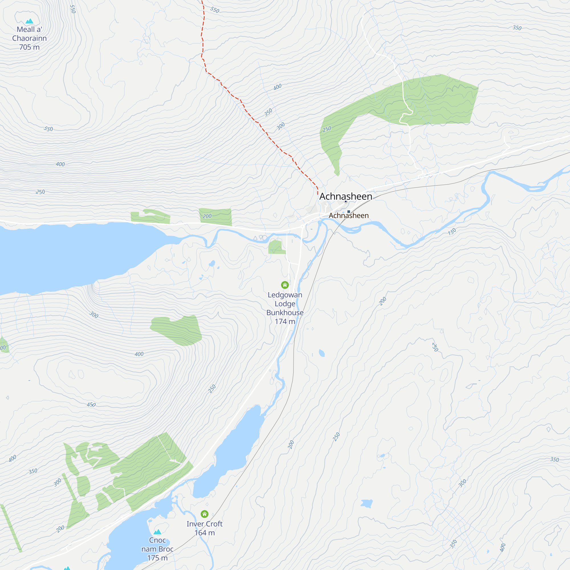 Ledgowan Lodge Bunkhouse map