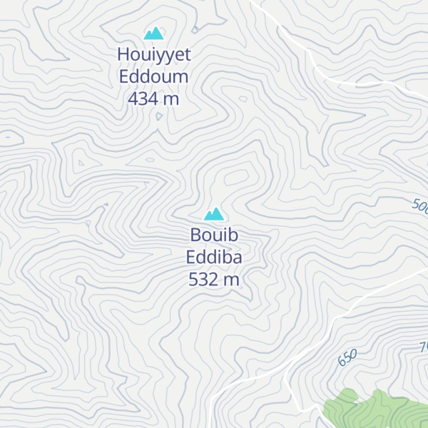 Map of Bouib Eddiba