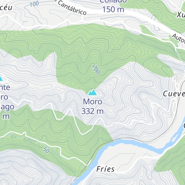 Map of Moro