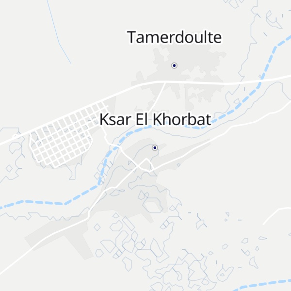 Map of Gîte El Khorbat