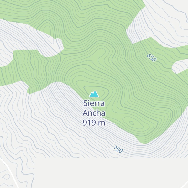 Map of Sierra Ancha